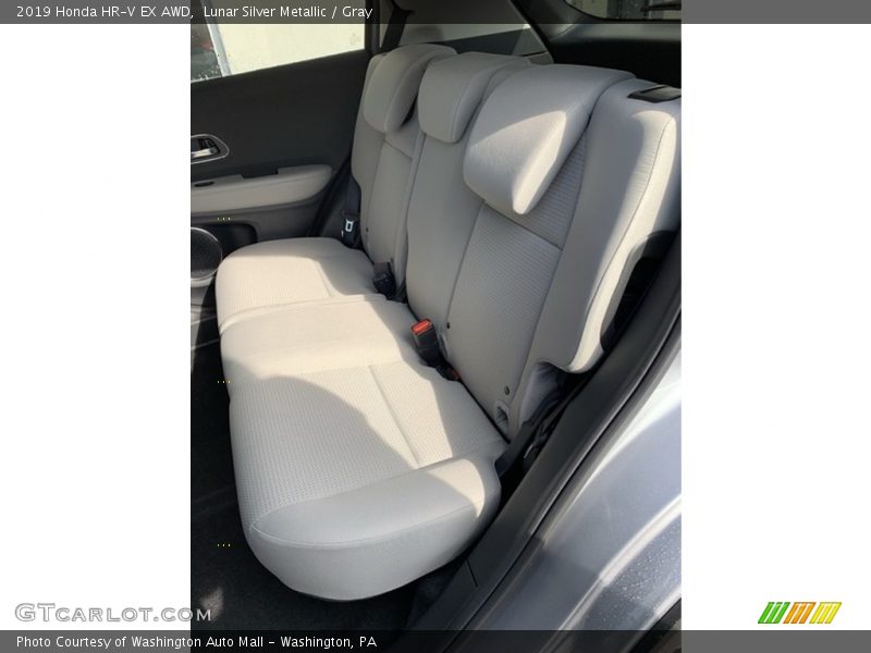 Lunar Silver Metallic / Gray 2019 Honda HR-V EX AWD