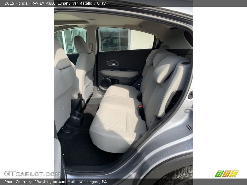 Lunar Silver Metallic / Gray 2019 Honda HR-V EX AWD