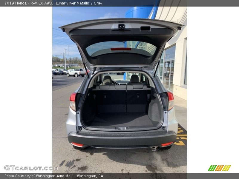 Lunar Silver Metallic / Gray 2019 Honda HR-V EX AWD