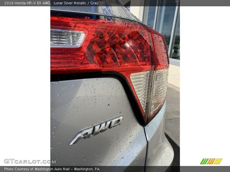 Lunar Silver Metallic / Gray 2019 Honda HR-V EX AWD