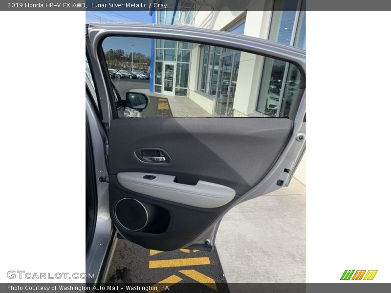 Lunar Silver Metallic / Gray 2019 Honda HR-V EX AWD