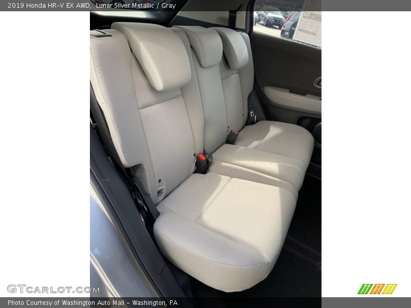 Lunar Silver Metallic / Gray 2019 Honda HR-V EX AWD