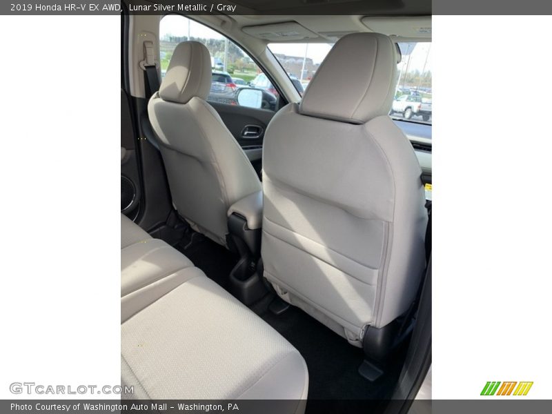 Lunar Silver Metallic / Gray 2019 Honda HR-V EX AWD