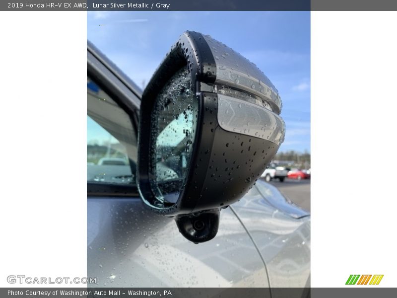 Lunar Silver Metallic / Gray 2019 Honda HR-V EX AWD