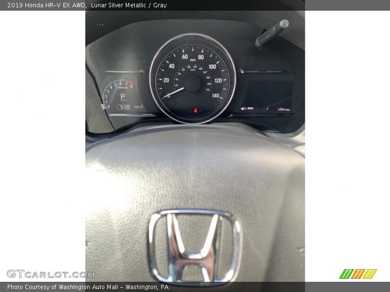 Lunar Silver Metallic / Gray 2019 Honda HR-V EX AWD