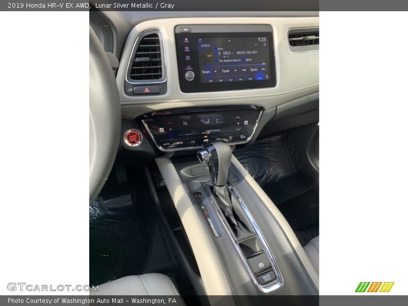 Lunar Silver Metallic / Gray 2019 Honda HR-V EX AWD