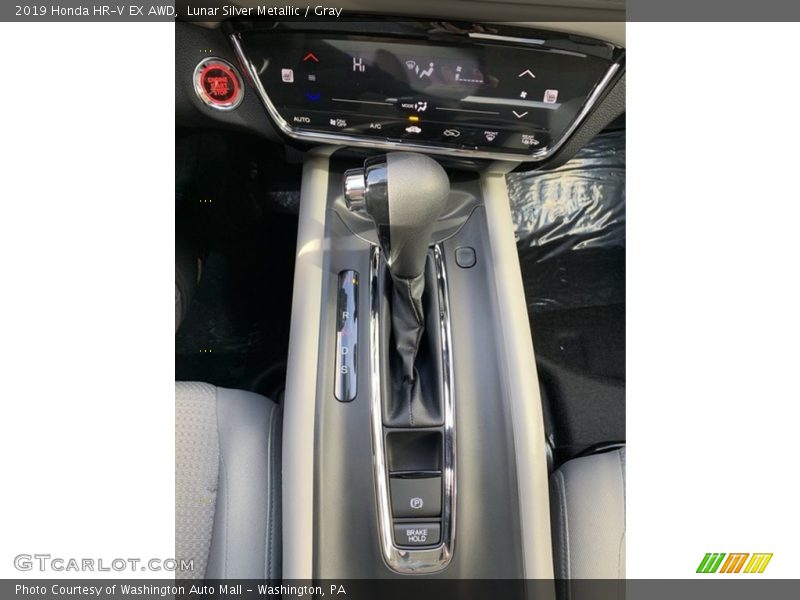 Lunar Silver Metallic / Gray 2019 Honda HR-V EX AWD