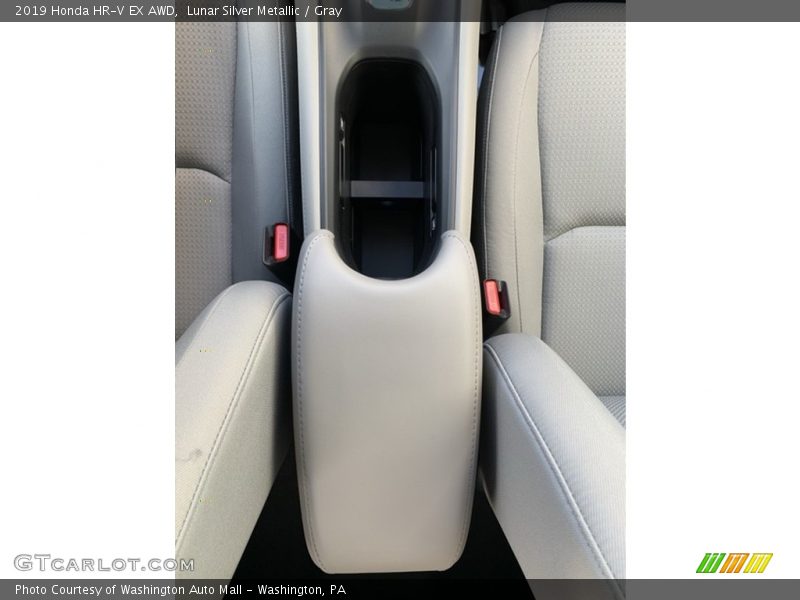 Lunar Silver Metallic / Gray 2019 Honda HR-V EX AWD