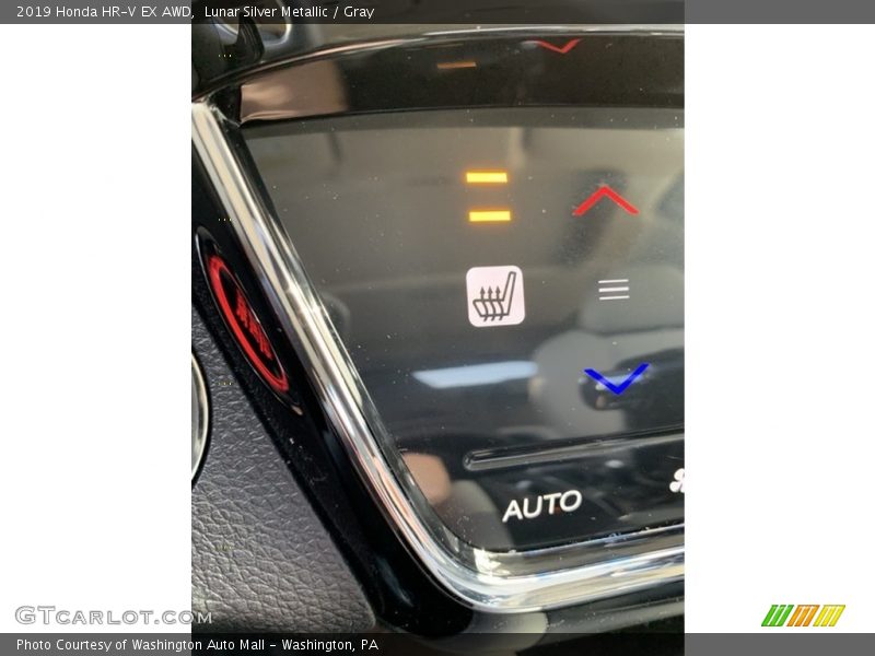 Lunar Silver Metallic / Gray 2019 Honda HR-V EX AWD