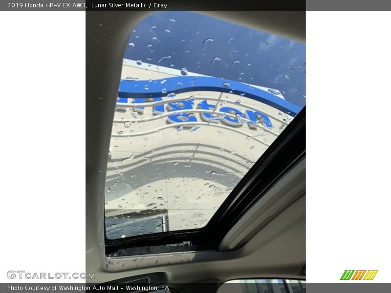 Lunar Silver Metallic / Gray 2019 Honda HR-V EX AWD