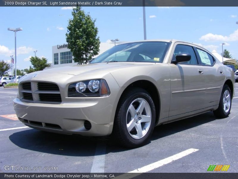 Light Sandstone Metallic / Dark Slate Gray 2009 Dodge Charger SE