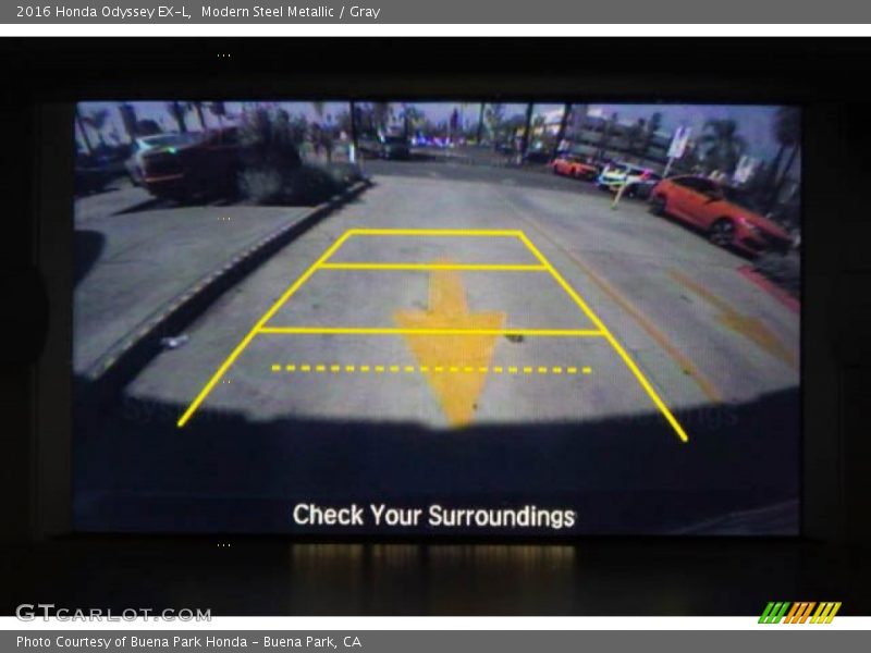 Modern Steel Metallic / Gray 2016 Honda Odyssey EX-L