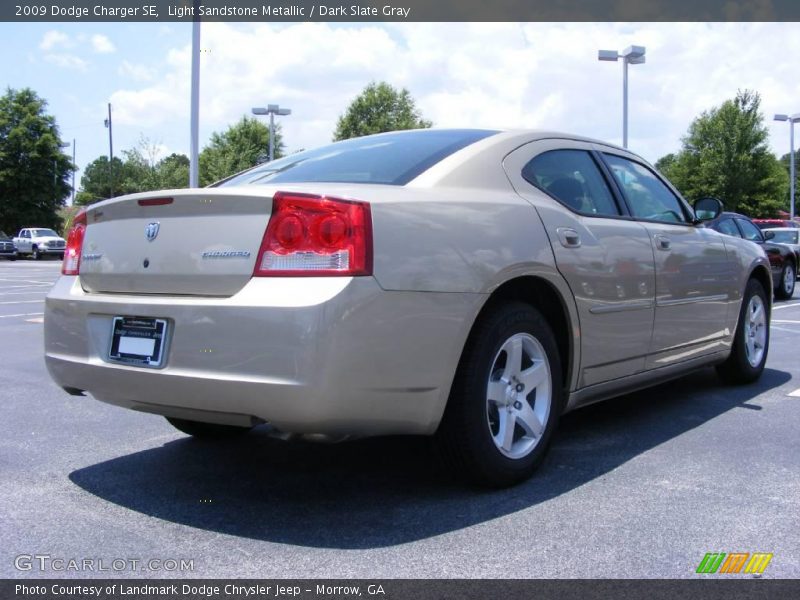 Light Sandstone Metallic / Dark Slate Gray 2009 Dodge Charger SE
