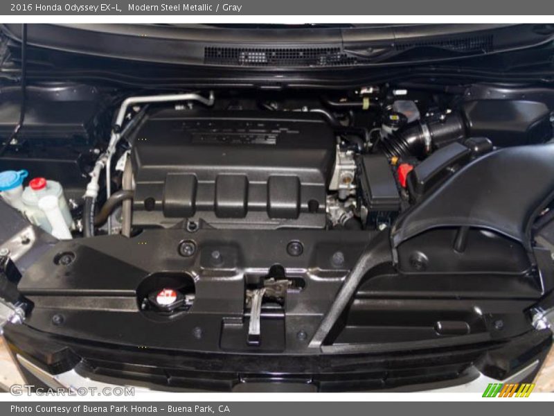 Modern Steel Metallic / Gray 2016 Honda Odyssey EX-L