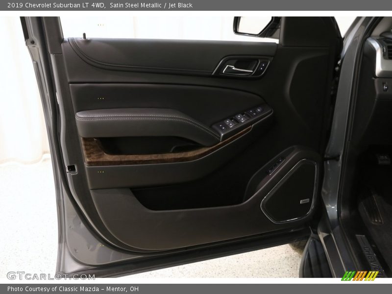 Satin Steel Metallic / Jet Black 2019 Chevrolet Suburban LT 4WD