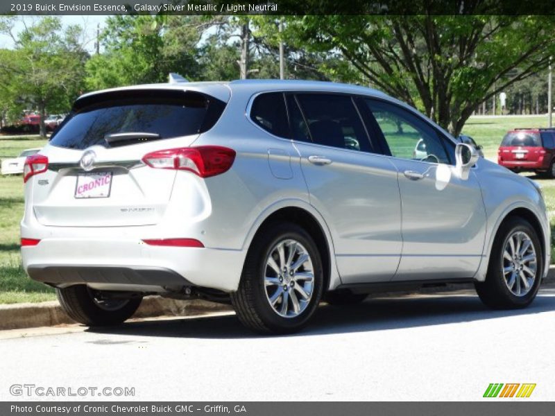 Galaxy Silver Metallic / Light Neutral 2019 Buick Envision Essence
