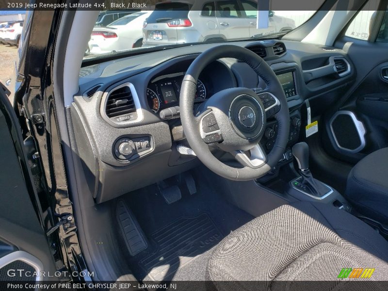 Black / Black 2019 Jeep Renegade Latitude 4x4