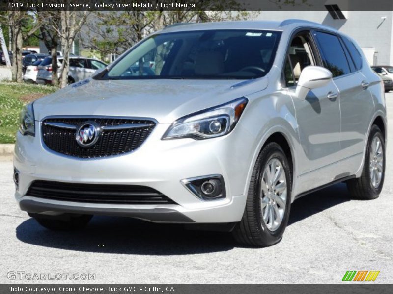 Galaxy Silver Metallic / Light Neutral 2019 Buick Envision Essence