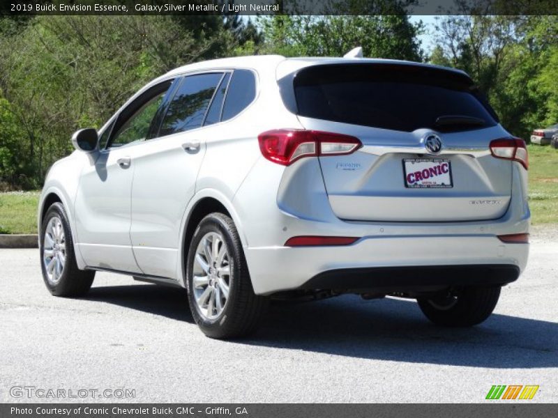 Galaxy Silver Metallic / Light Neutral 2019 Buick Envision Essence