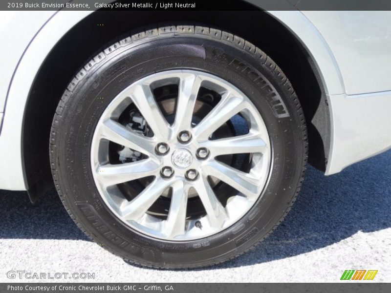 Galaxy Silver Metallic / Light Neutral 2019 Buick Envision Essence