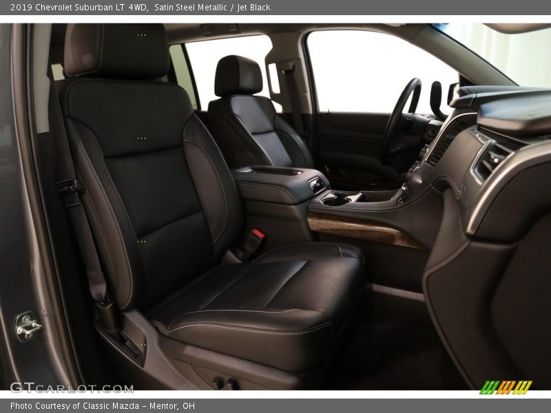 Satin Steel Metallic / Jet Black 2019 Chevrolet Suburban LT 4WD