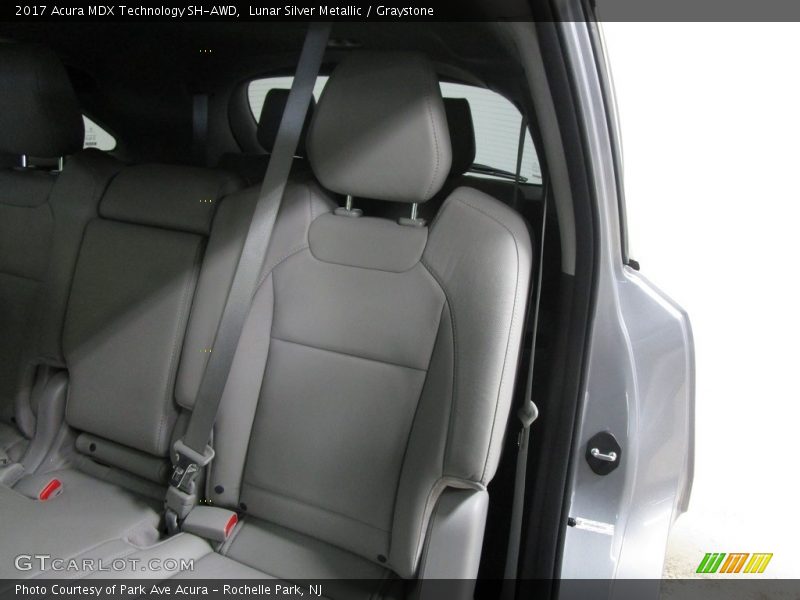 Lunar Silver Metallic / Graystone 2017 Acura MDX Technology SH-AWD