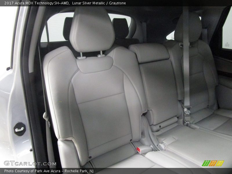 Lunar Silver Metallic / Graystone 2017 Acura MDX Technology SH-AWD