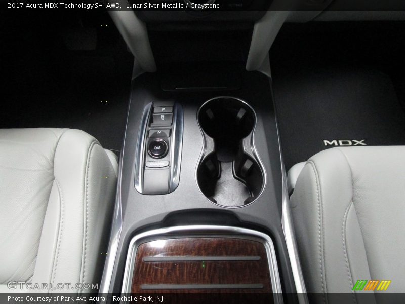 Lunar Silver Metallic / Graystone 2017 Acura MDX Technology SH-AWD