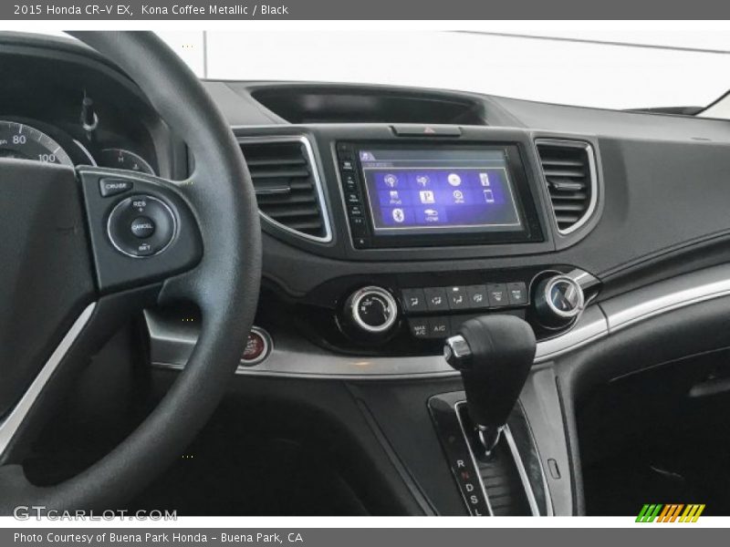 Kona Coffee Metallic / Black 2015 Honda CR-V EX