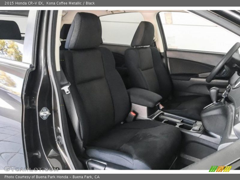 Kona Coffee Metallic / Black 2015 Honda CR-V EX