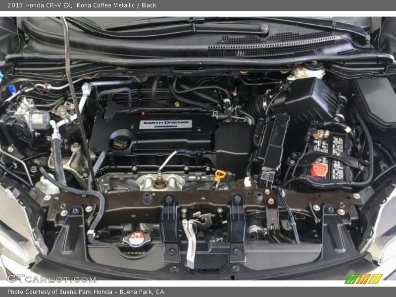 Kona Coffee Metallic / Black 2015 Honda CR-V EX