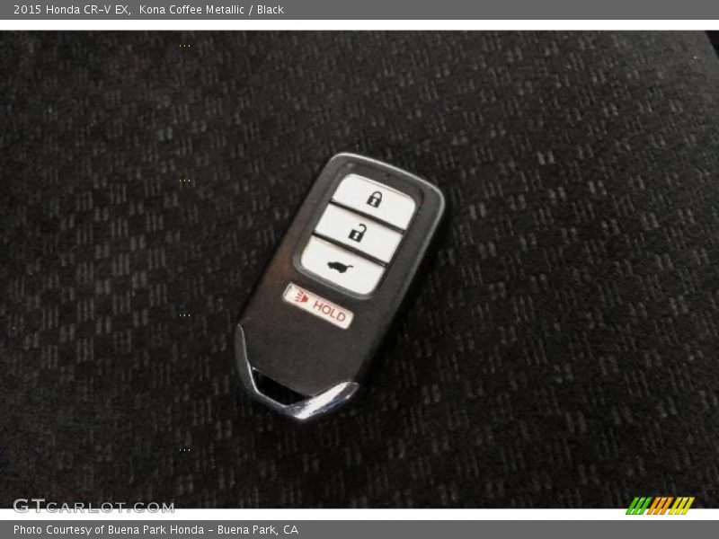 Kona Coffee Metallic / Black 2015 Honda CR-V EX