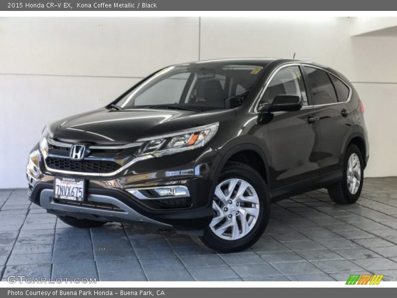 Kona Coffee Metallic / Black 2015 Honda CR-V EX