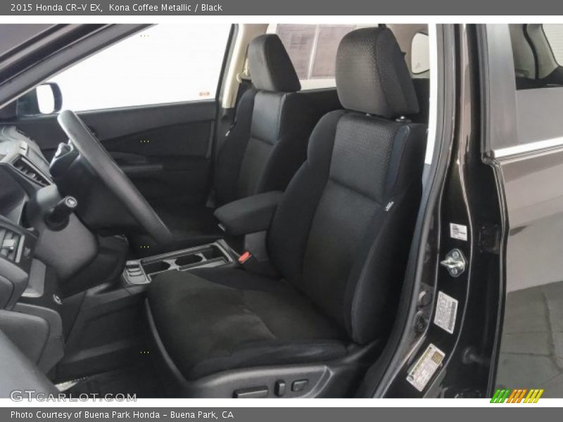 Kona Coffee Metallic / Black 2015 Honda CR-V EX