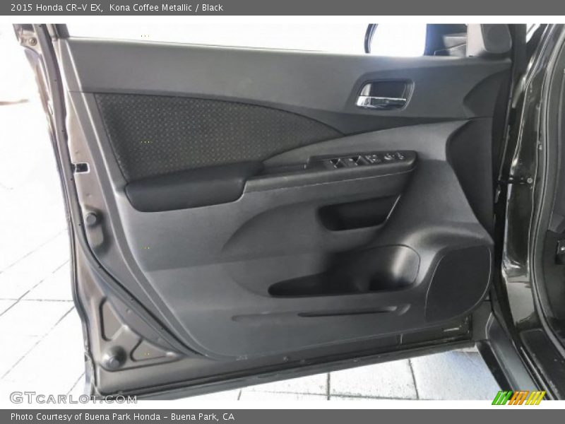 Kona Coffee Metallic / Black 2015 Honda CR-V EX