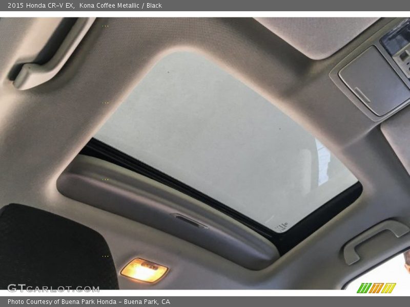 Kona Coffee Metallic / Black 2015 Honda CR-V EX
