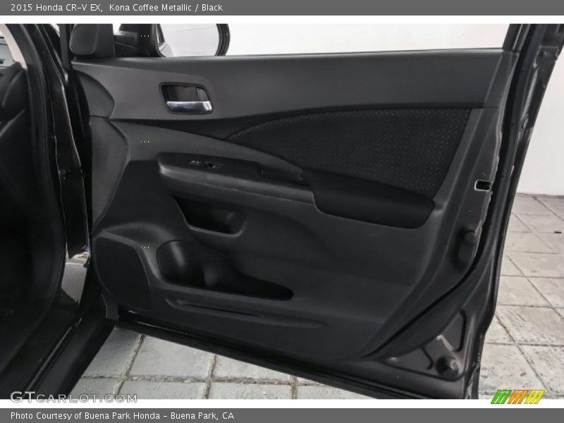 Kona Coffee Metallic / Black 2015 Honda CR-V EX