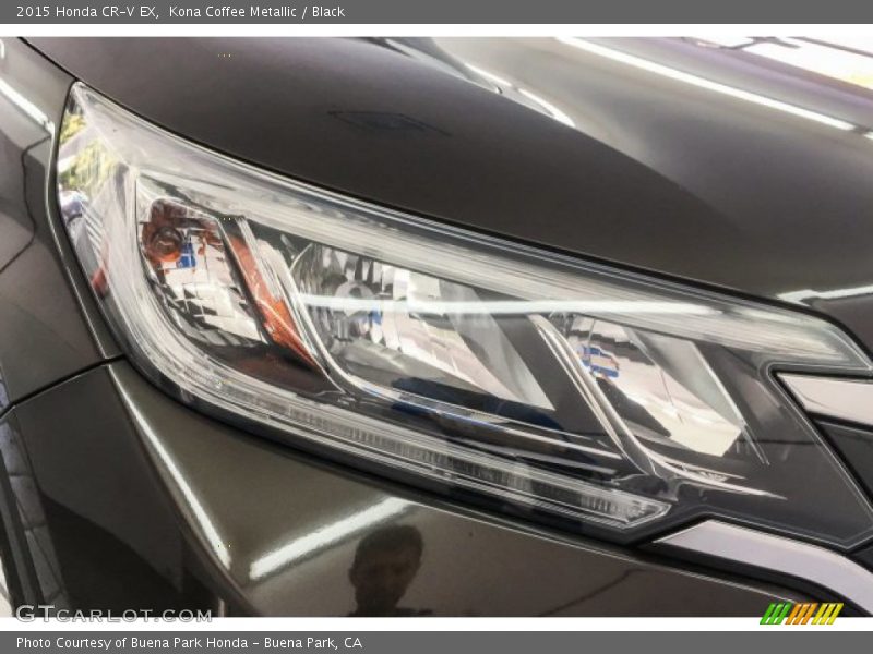 Kona Coffee Metallic / Black 2015 Honda CR-V EX