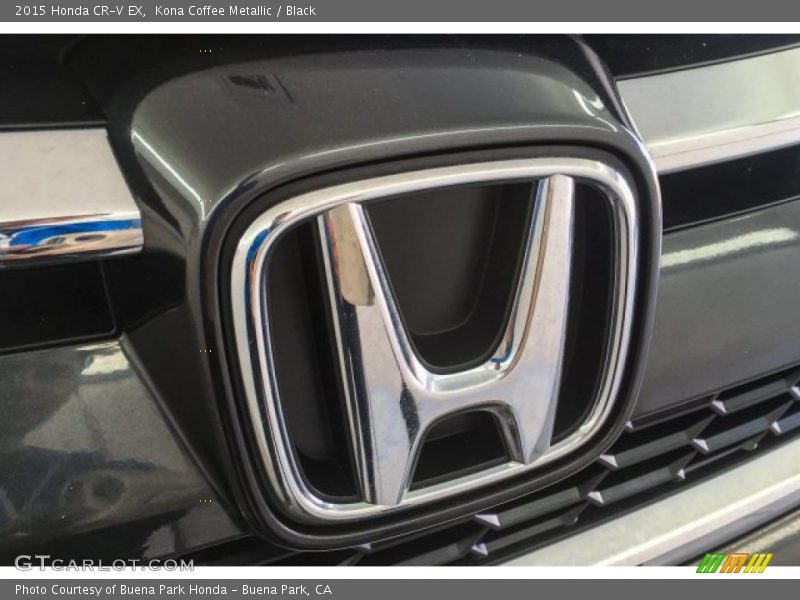 Kona Coffee Metallic / Black 2015 Honda CR-V EX