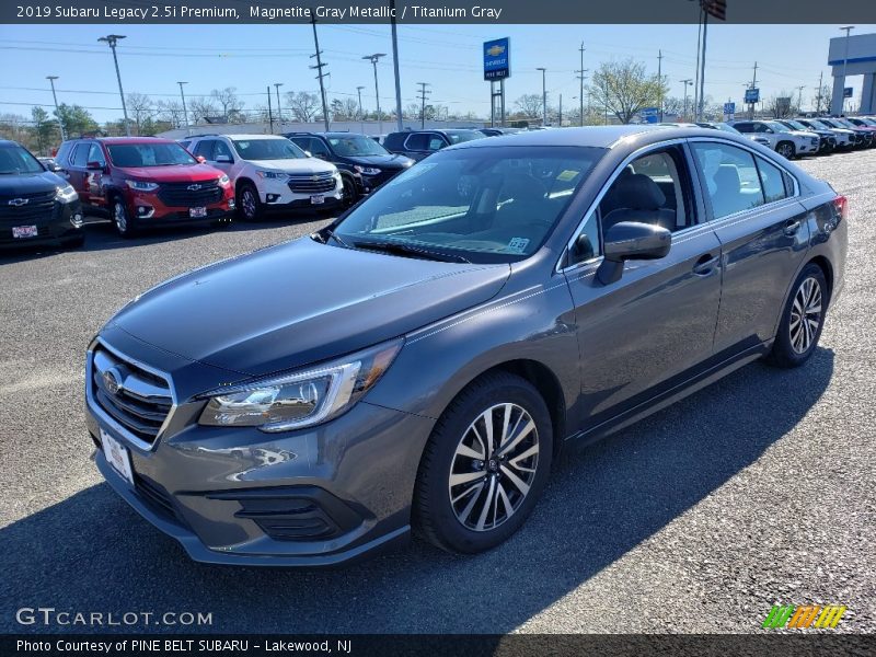 Magnetite Gray Metallic / Titanium Gray 2019 Subaru Legacy 2.5i Premium