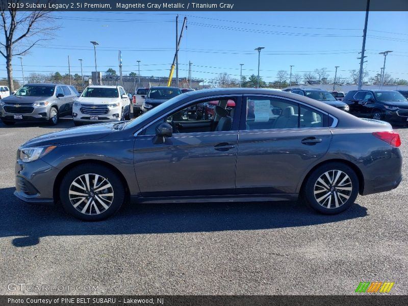 Magnetite Gray Metallic / Titanium Gray 2019 Subaru Legacy 2.5i Premium