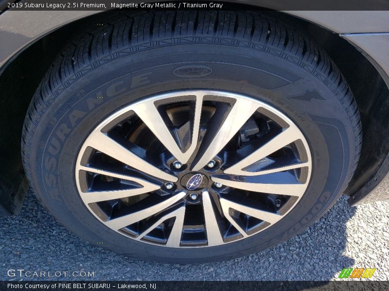 Magnetite Gray Metallic / Titanium Gray 2019 Subaru Legacy 2.5i Premium