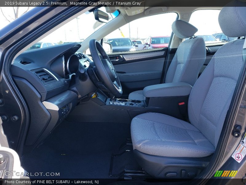Magnetite Gray Metallic / Titanium Gray 2019 Subaru Legacy 2.5i Premium
