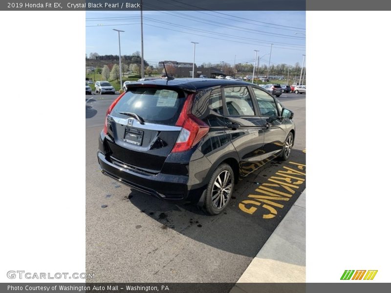 Crystal Black Pearl / Black 2019 Honda Fit EX