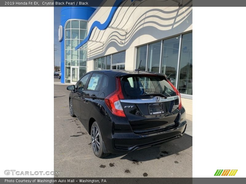 Crystal Black Pearl / Black 2019 Honda Fit EX