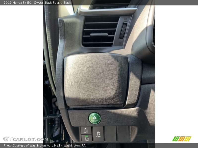 Crystal Black Pearl / Black 2019 Honda Fit EX