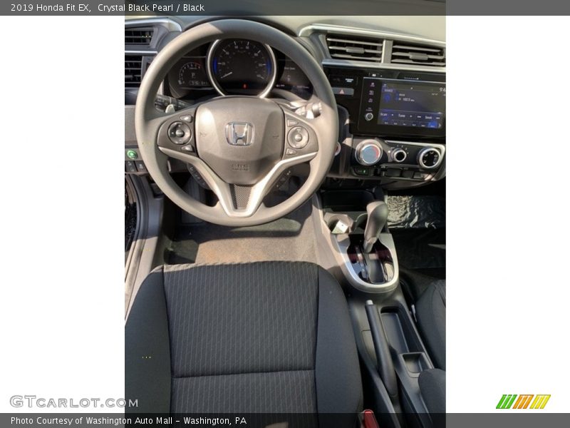 Crystal Black Pearl / Black 2019 Honda Fit EX