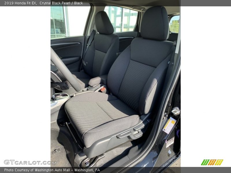 Crystal Black Pearl / Black 2019 Honda Fit EX