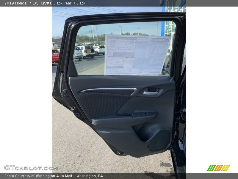 Crystal Black Pearl / Black 2019 Honda Fit EX