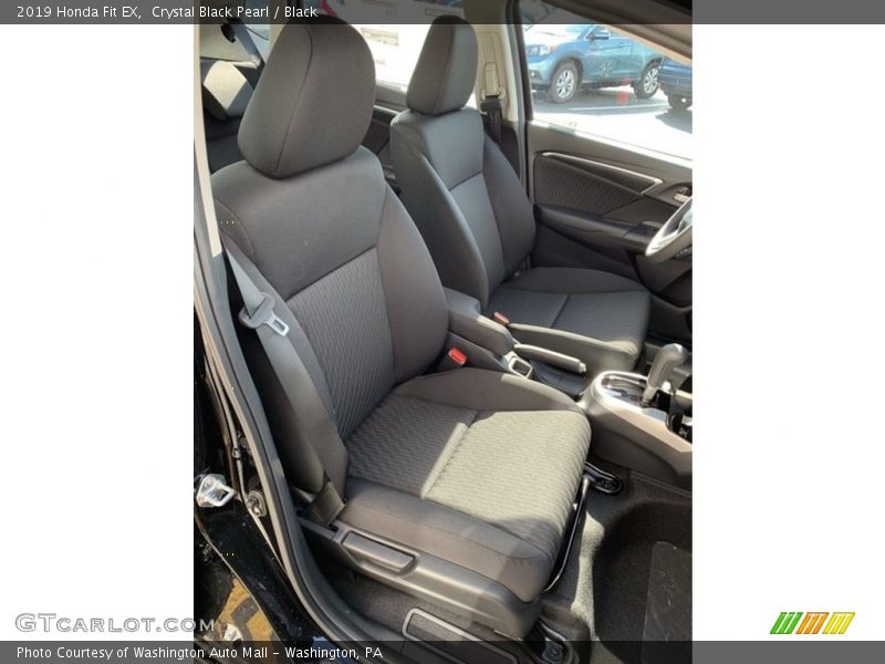 Crystal Black Pearl / Black 2019 Honda Fit EX